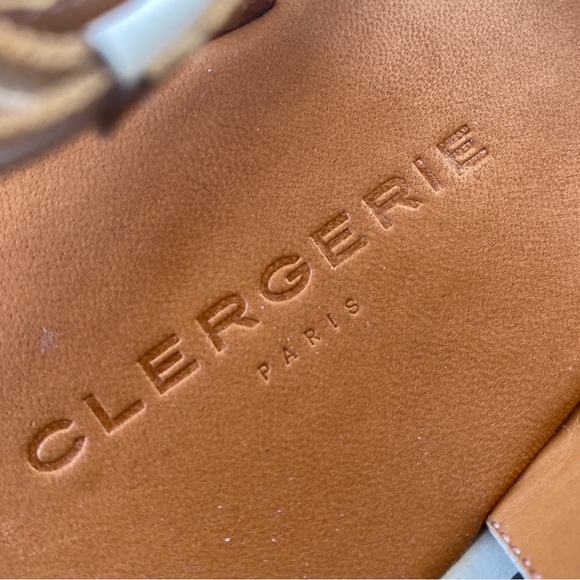 Robert Clergerie Umal Talco Blanc Agneau Soleil Yellow White Sandals 8.5 NWT - Picture 10 of 16